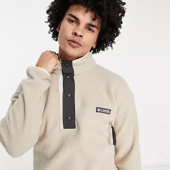 Columbia XL Mens Helvetia 1/2 Snap Fleece Pullover - Picture 3 of 9